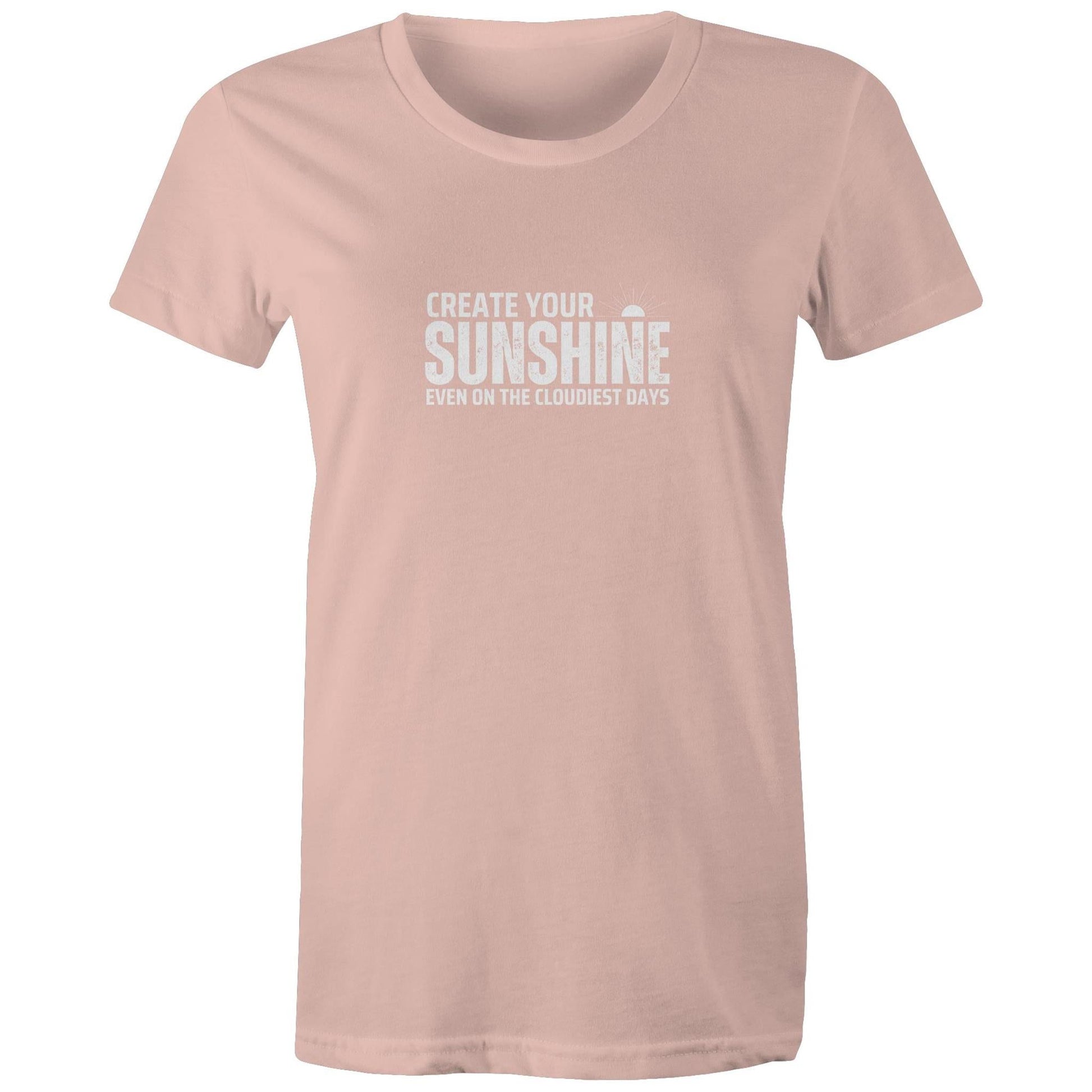 Maple Tee Create your Sunshine Print 
