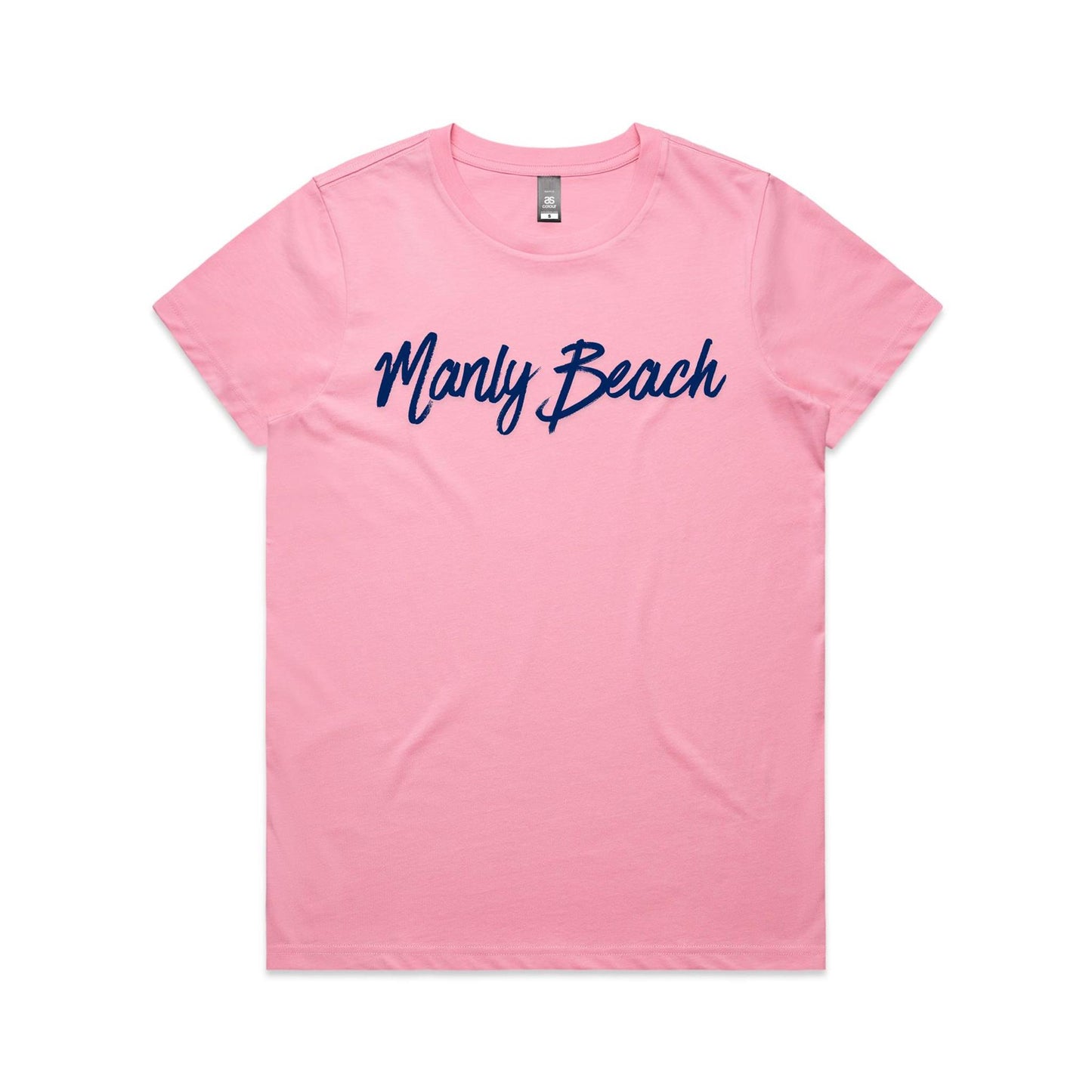 Lost Manly Custom Manly Beach Logo Edition AS Colour Women's Maple Tee - Lost Manly Shop
