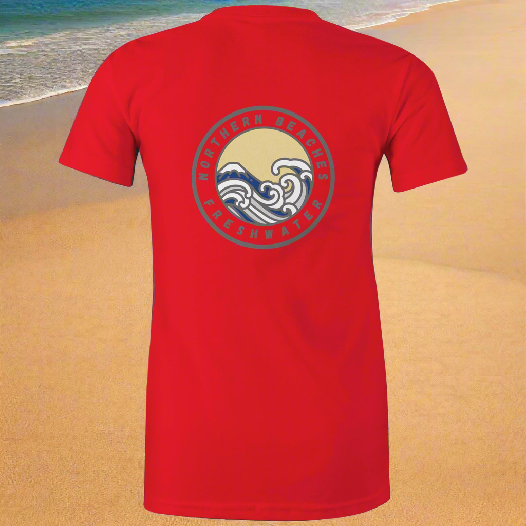 Freshwater Northern Beaches Sydney Australia Printed Logo T-Shirt