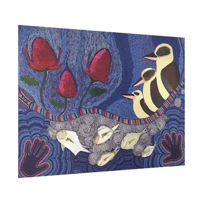 Australian Native Art Poster 