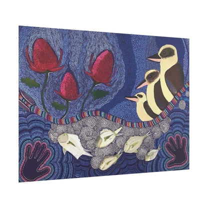 Australian Native Art Poster 