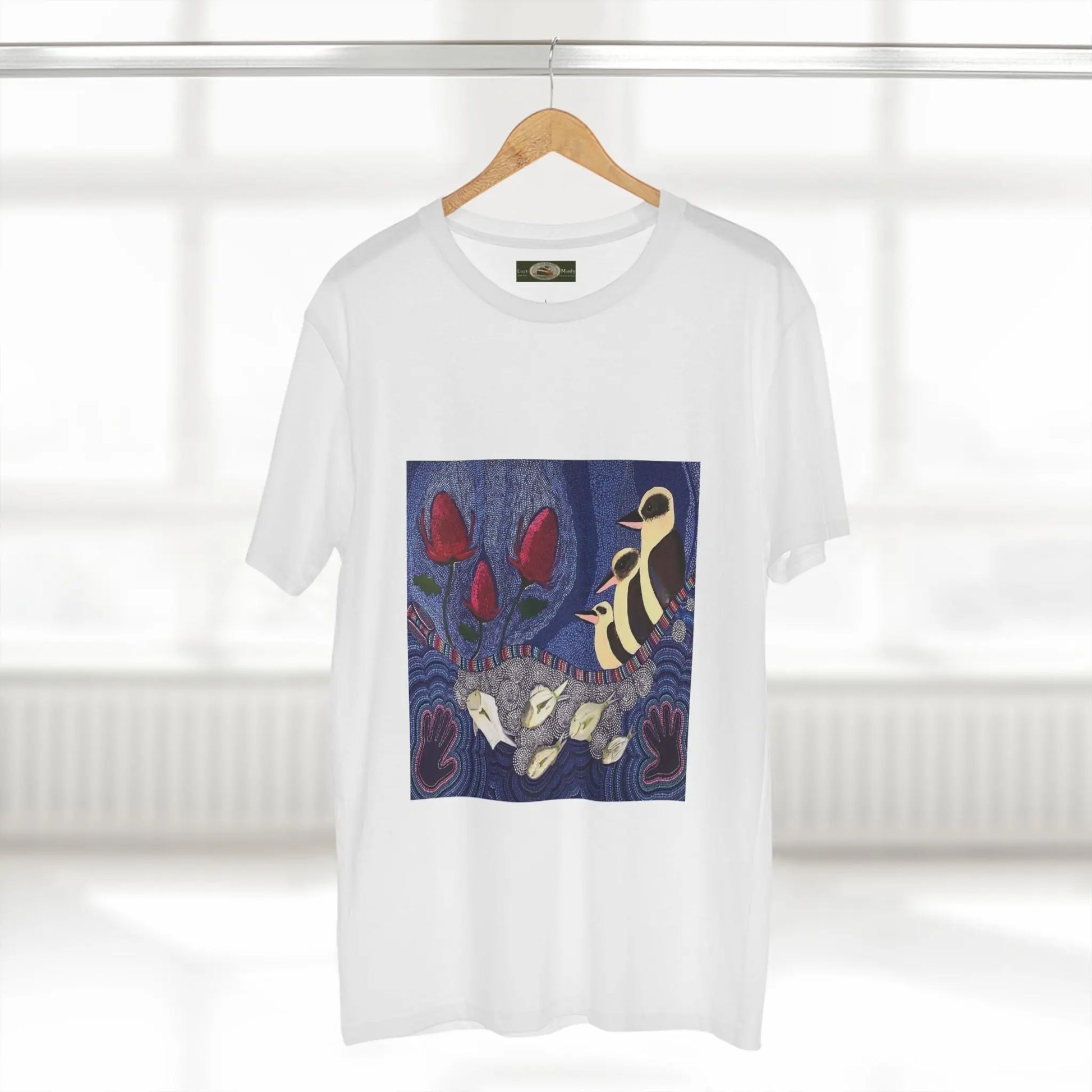Australian Natives painting Northern Beaches printed T-Shirt 