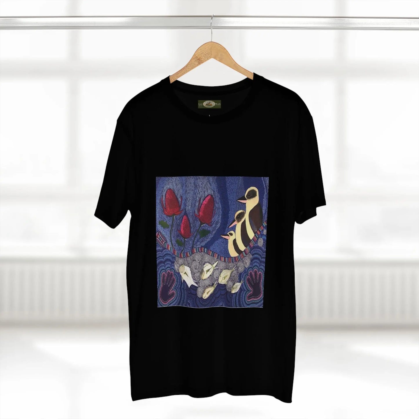 Australian Natives painting Northern Beaches printed T-Shirt 