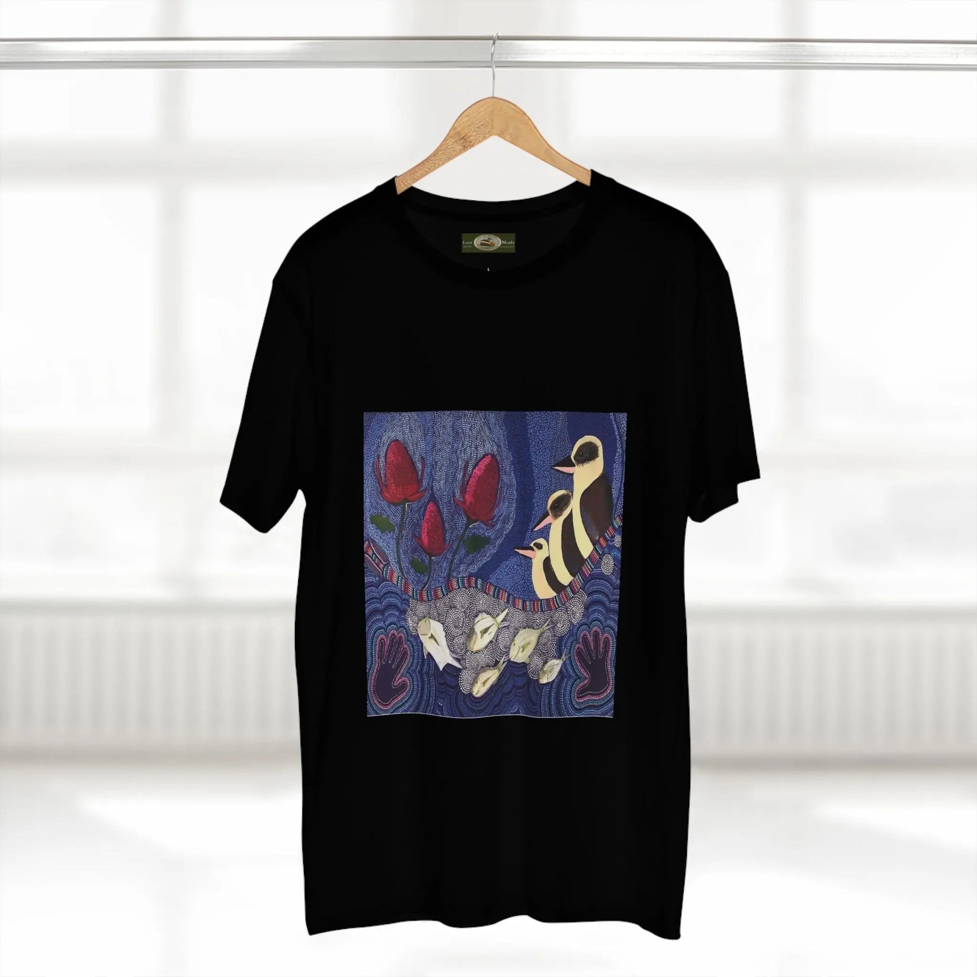 Australian Natives painting Northern Beaches printed T-Shirt 