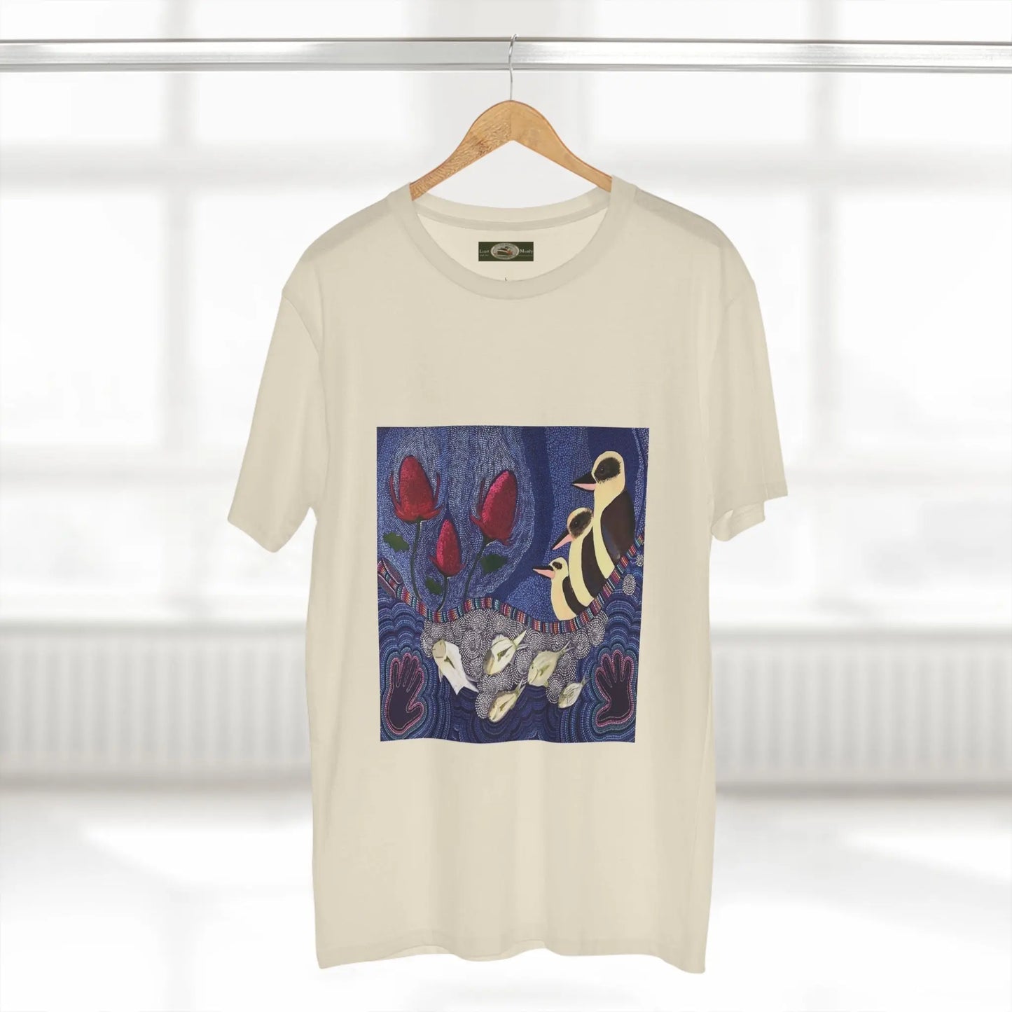 Australian Natives painting Northern Beaches printed T-Shirt 