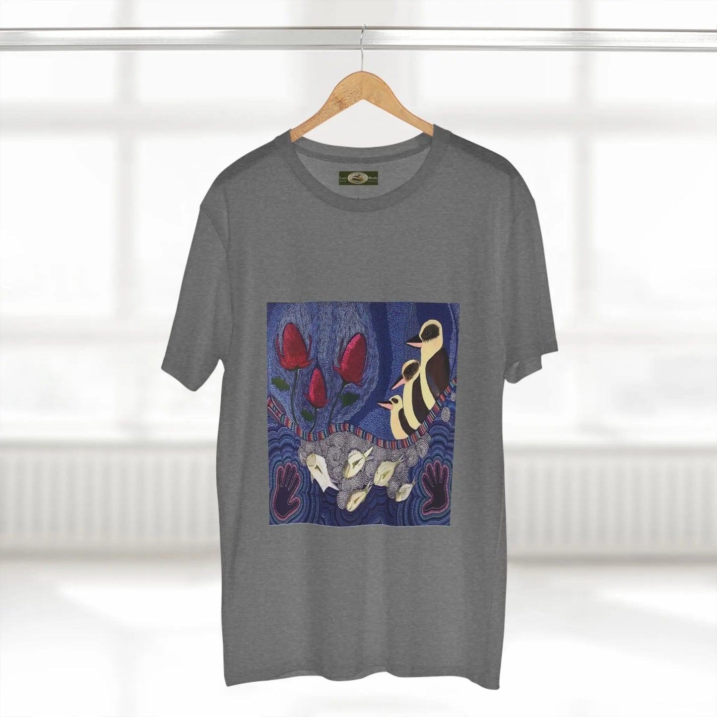 Australian Natives painting Northern Beaches printed T-Shirt 