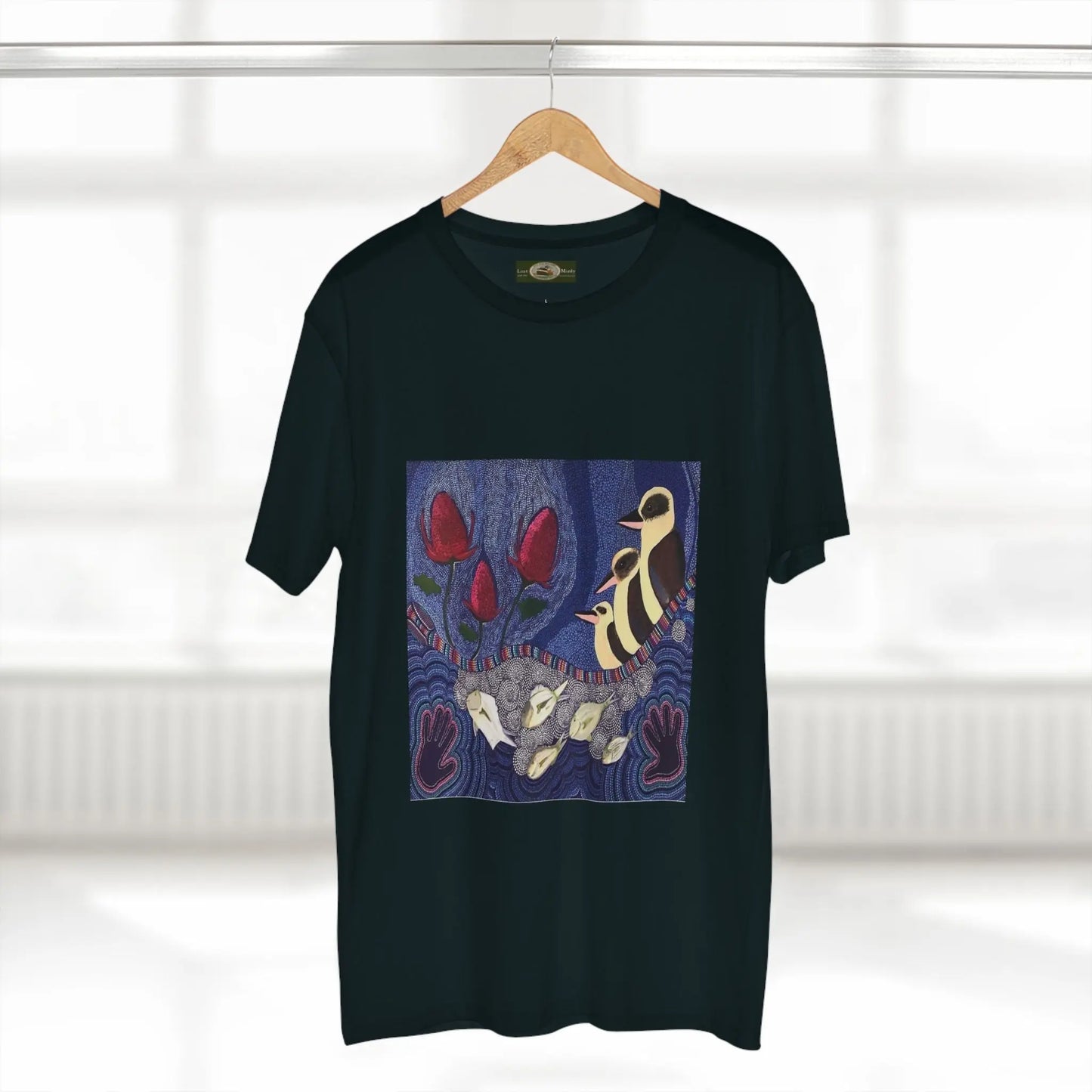 Australian Natives painting Northern Beaches printed T-Shirt 