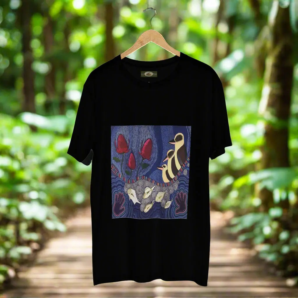 Australian Natives painting Northern Beaches printed T-Shirt 