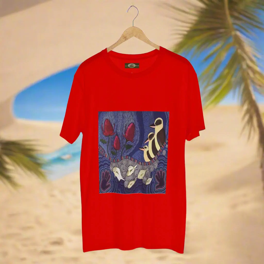 Australian Natives painting Northern Beaches printed T-Shirt 