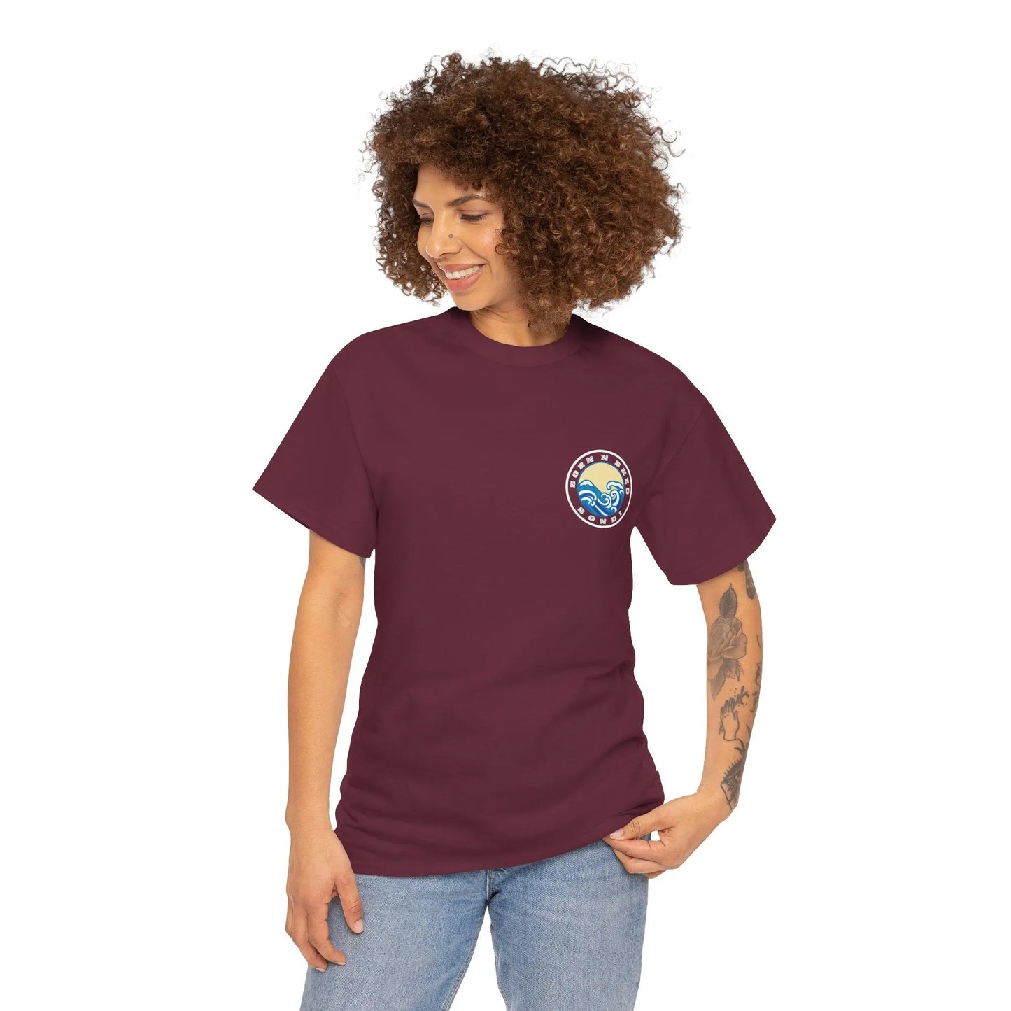 Bondi / Bilgola 2x custom logo T-Shirt 