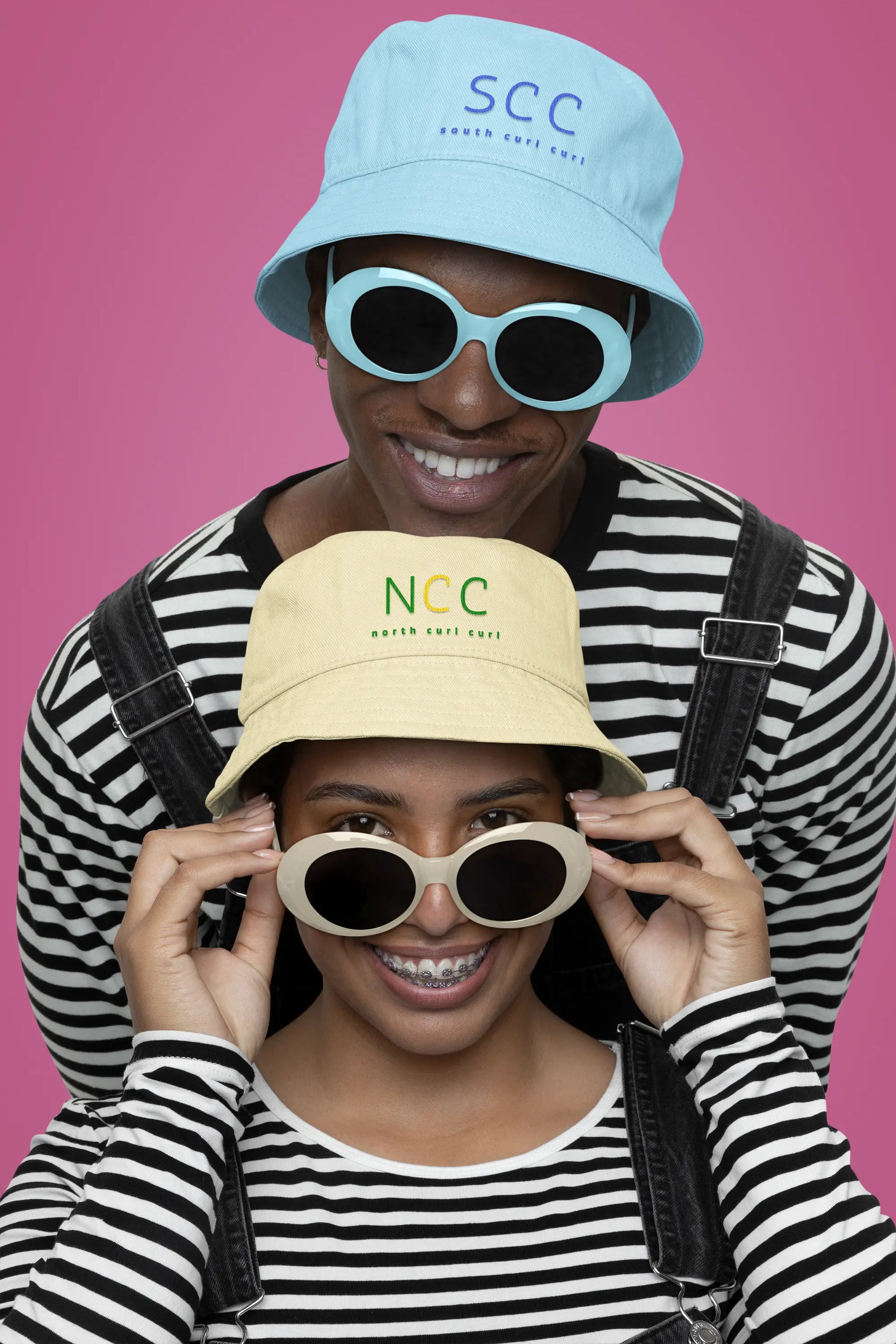 Bucket hat Northern Beaches logo 