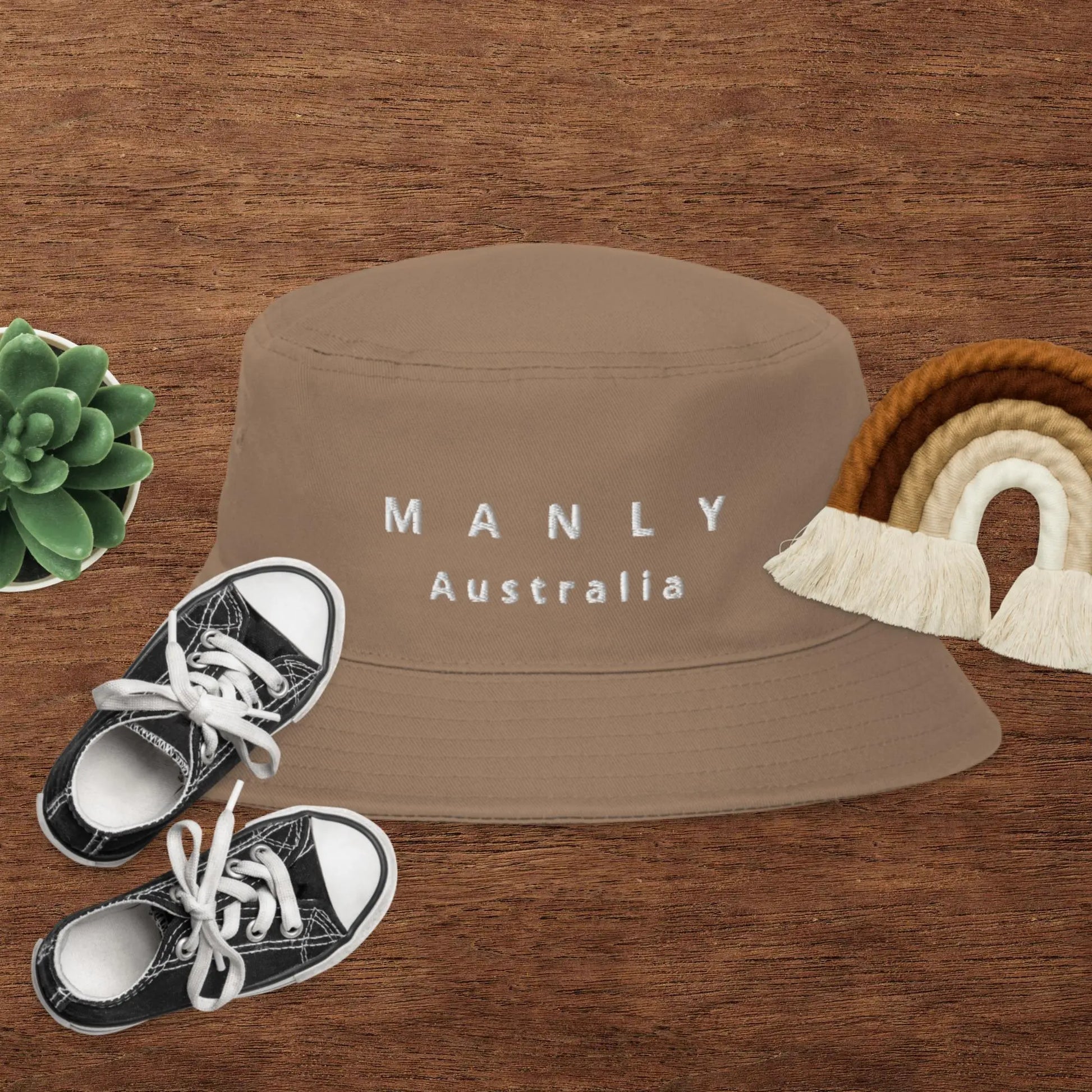 Bucket hat Northern Beaches logo 