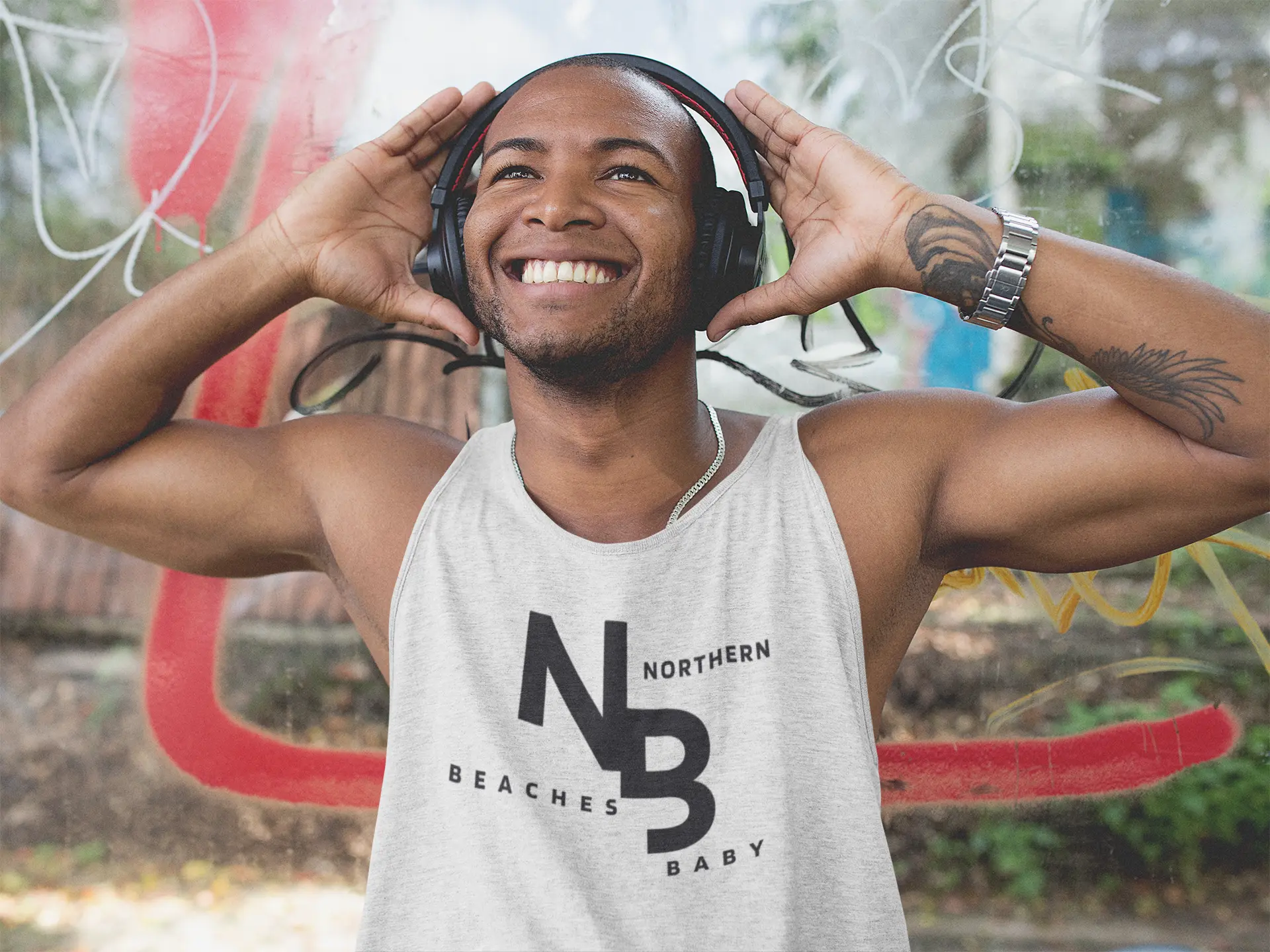 Bucket hat Northern Beaches logo 