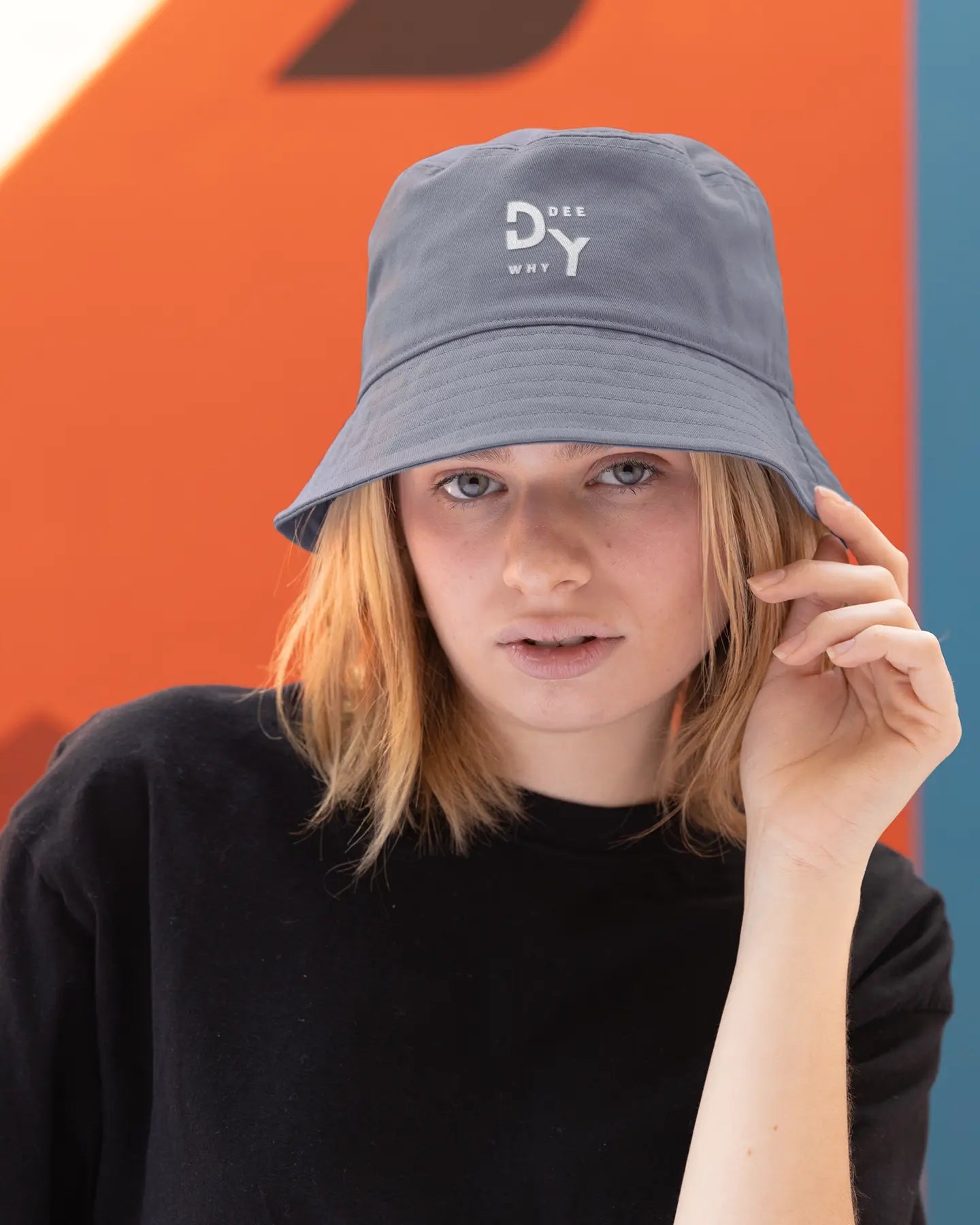 Bucket hat Northern Beaches logo 