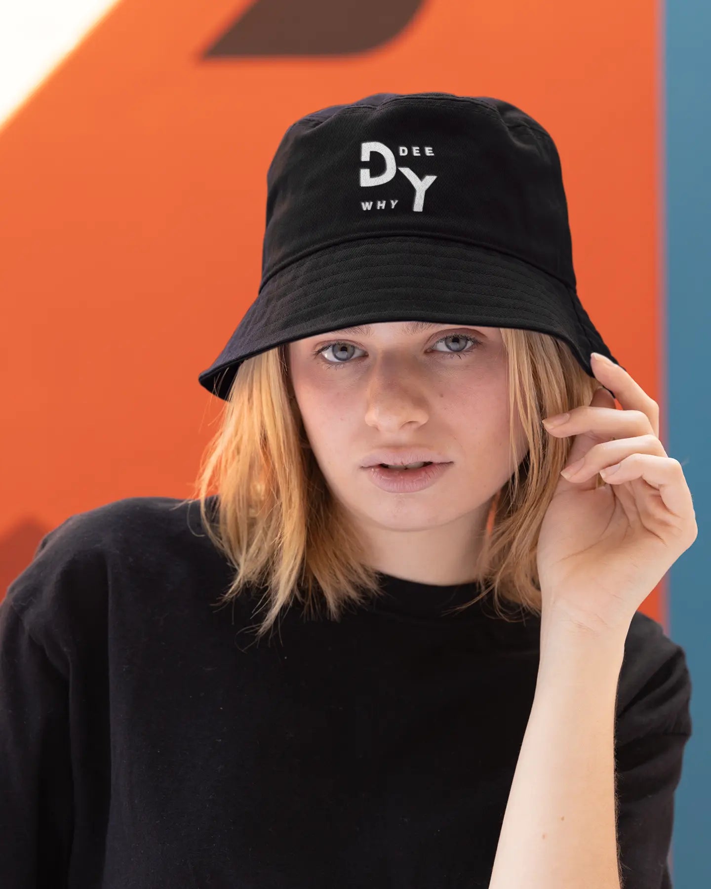 Bucket hat Northern Beaches logo 