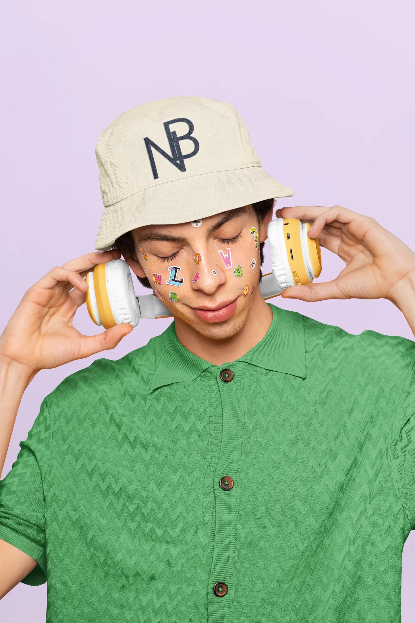 Bucket hat Northern Beaches logo 