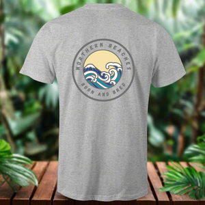 Born and Bred Northern Beaches Sydney Australia Printed Logo T-Shirt Ogo Merch