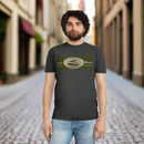 Faded T-Shirt Manly Ferries South Steyne LM Logo - Lost Manly Shop