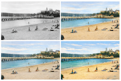 Manly Harbour Pool 1937 historic photograph
• Manly Harbour Pool promenade 1930s
• Manly Harbour Pool pavilion Manly NSW
• Lost Manly historic reimagined poster
