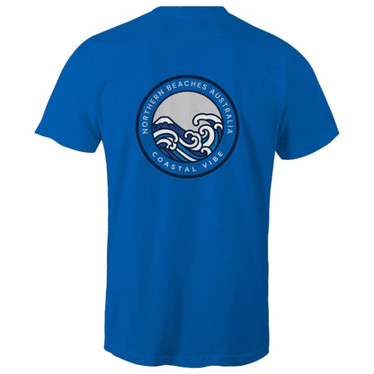 Coastal Vibe Northern Beaches Sydney Australia Printed Logo T-Shirt 