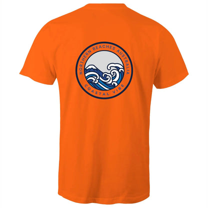 Coastal Vibe Northern Beaches Sydney Australia Printed Logo T-Shirt 