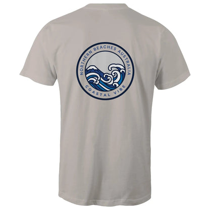 Coastal Vibe Northern Beaches Sydney Australia Printed Logo T-Shirt 