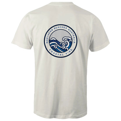 Coastal Vibe Northern Beaches Sydney Australia Printed Logo T-Shirt 