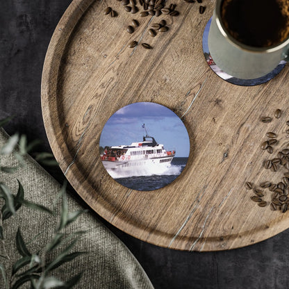 Cork Coasters - 'MANLY' Hydrofoil on Sydney Harbour 