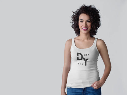 Cotton Singlet Northern Beaches custom logo 