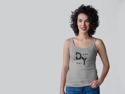 Cotton Singlet Northern Beaches custom logo 