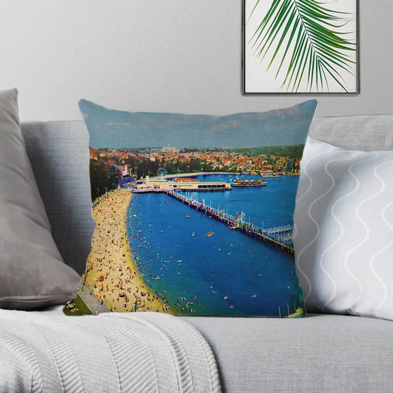 Cushion Cover Northern Beaches Art 