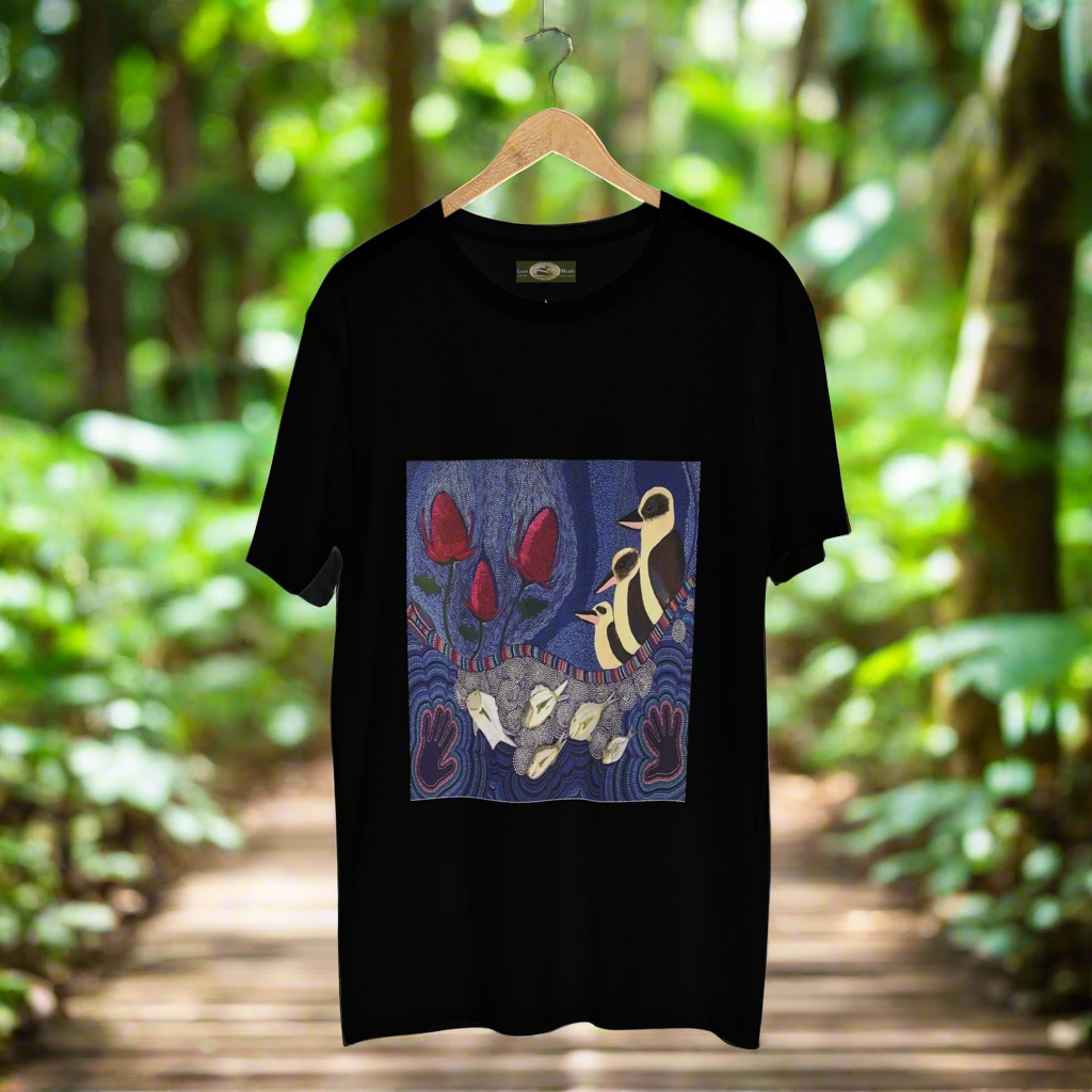 Australian Natives painting Northern Beaches printed T-Shirt Ogo Merch