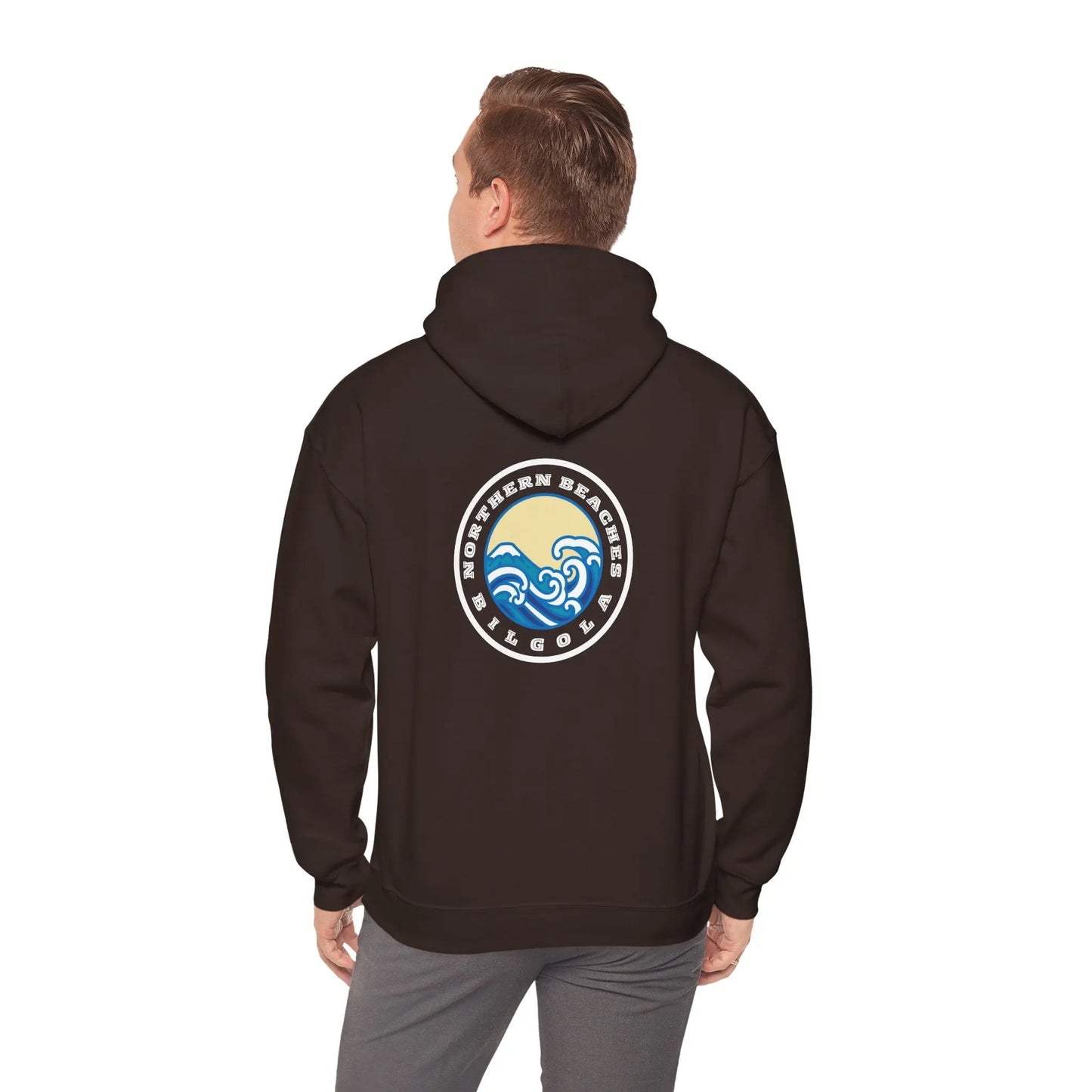 Hoodie custom 2x logo Bondi bnb/Bilgola 