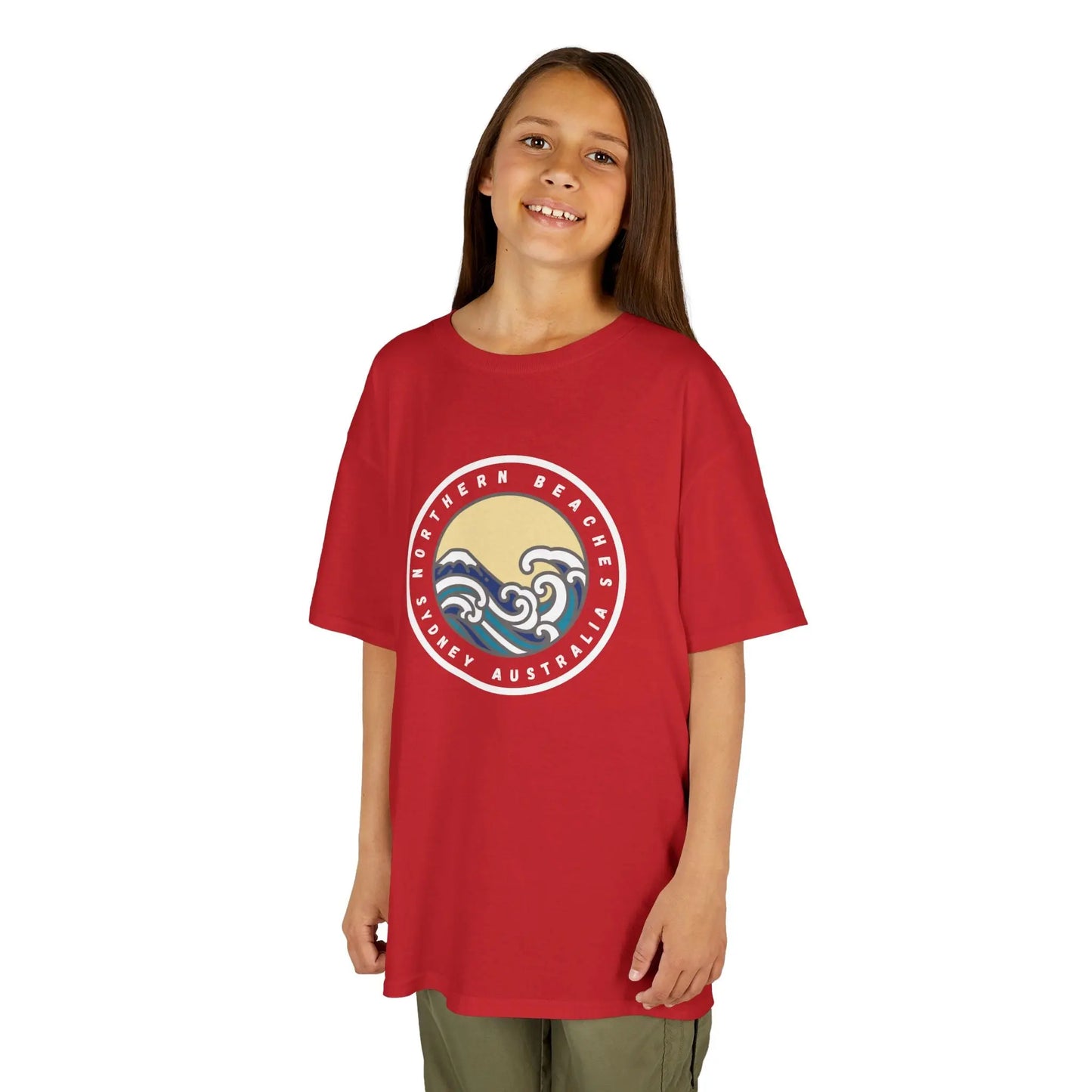 Kids T-Shirt Northern Beaches custom logo 