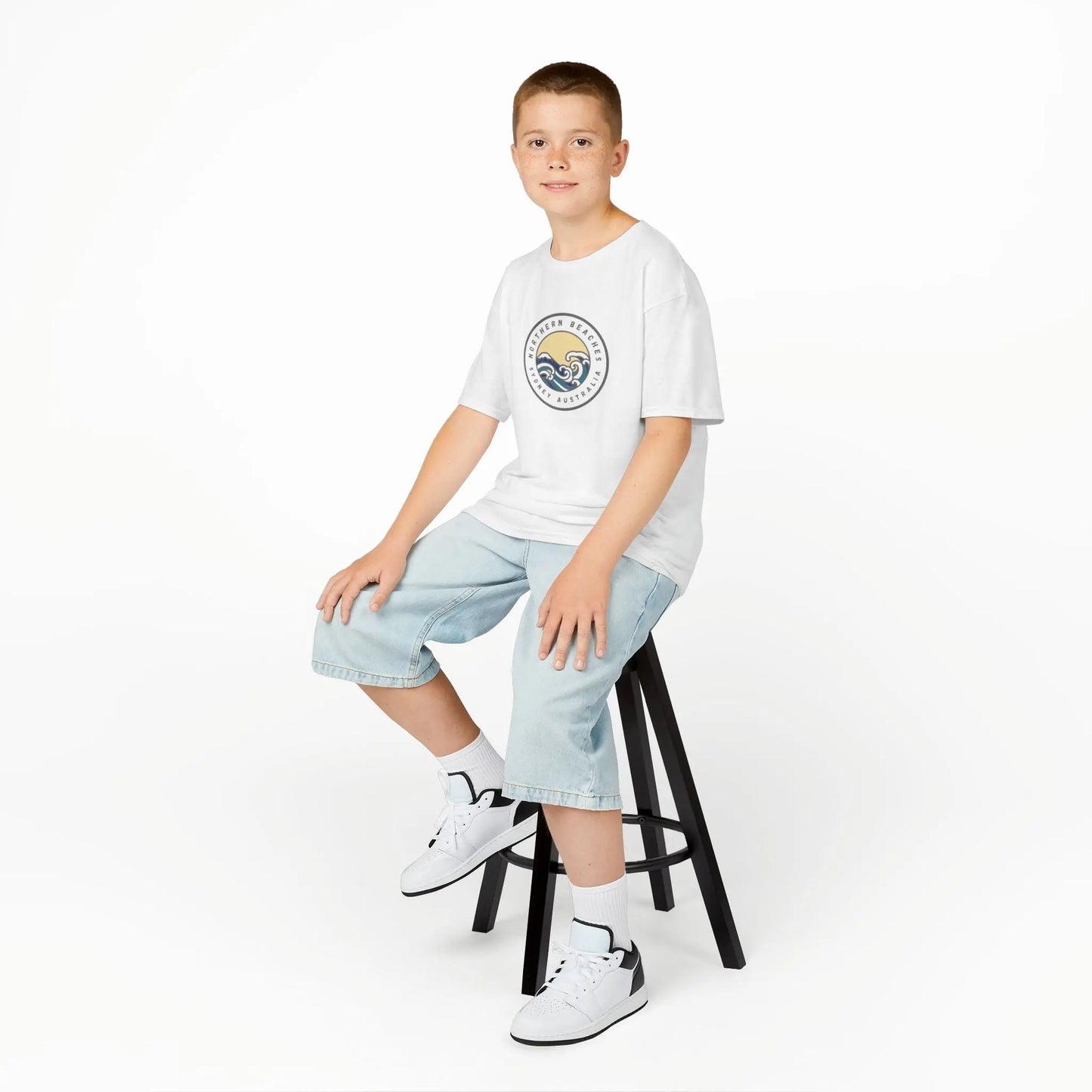 Kids T-Shirt Northern Beaches custom logo 