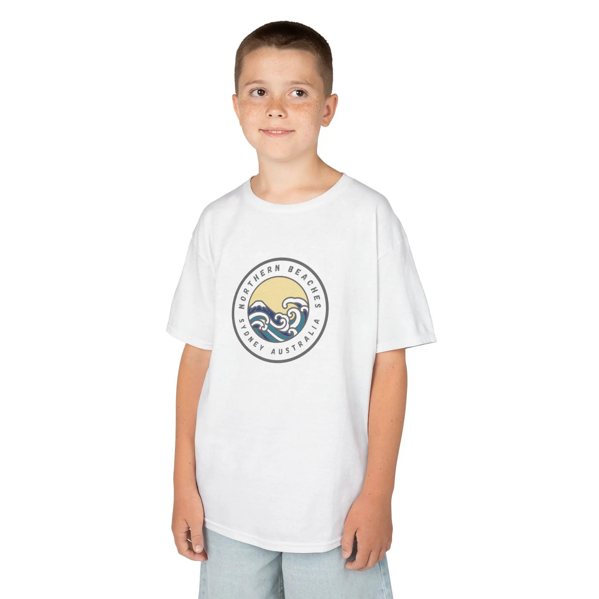 Kids T-Shirt Northern Beaches custom logo 