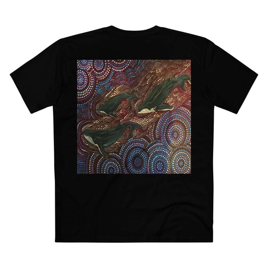 Long Reef Whales Custom Logo T-Shirt 