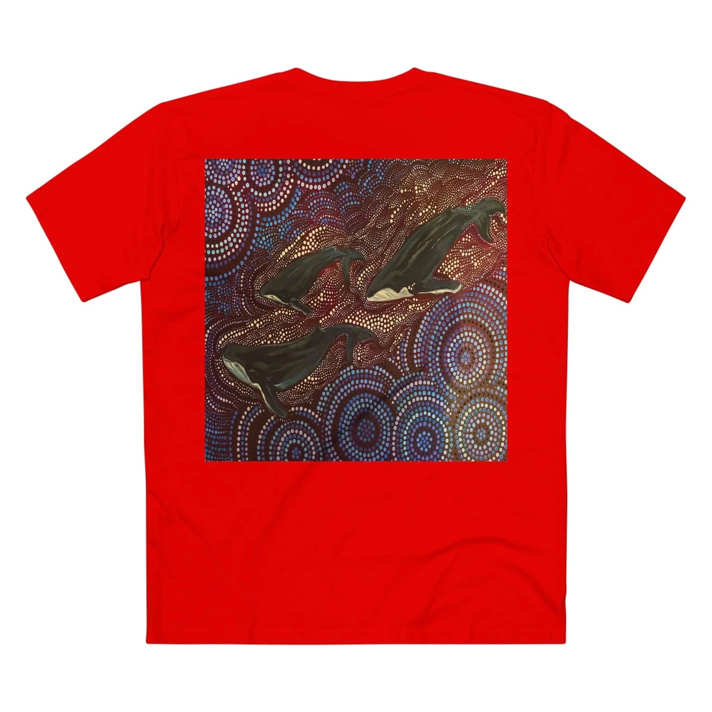Long Reef Whales Custom Logo T-Shirt 