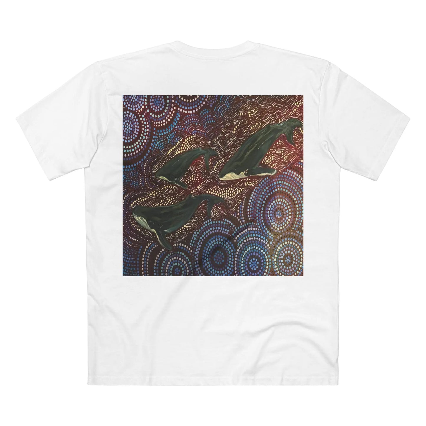 Long Reef Whales Custom Logo T-Shirt 