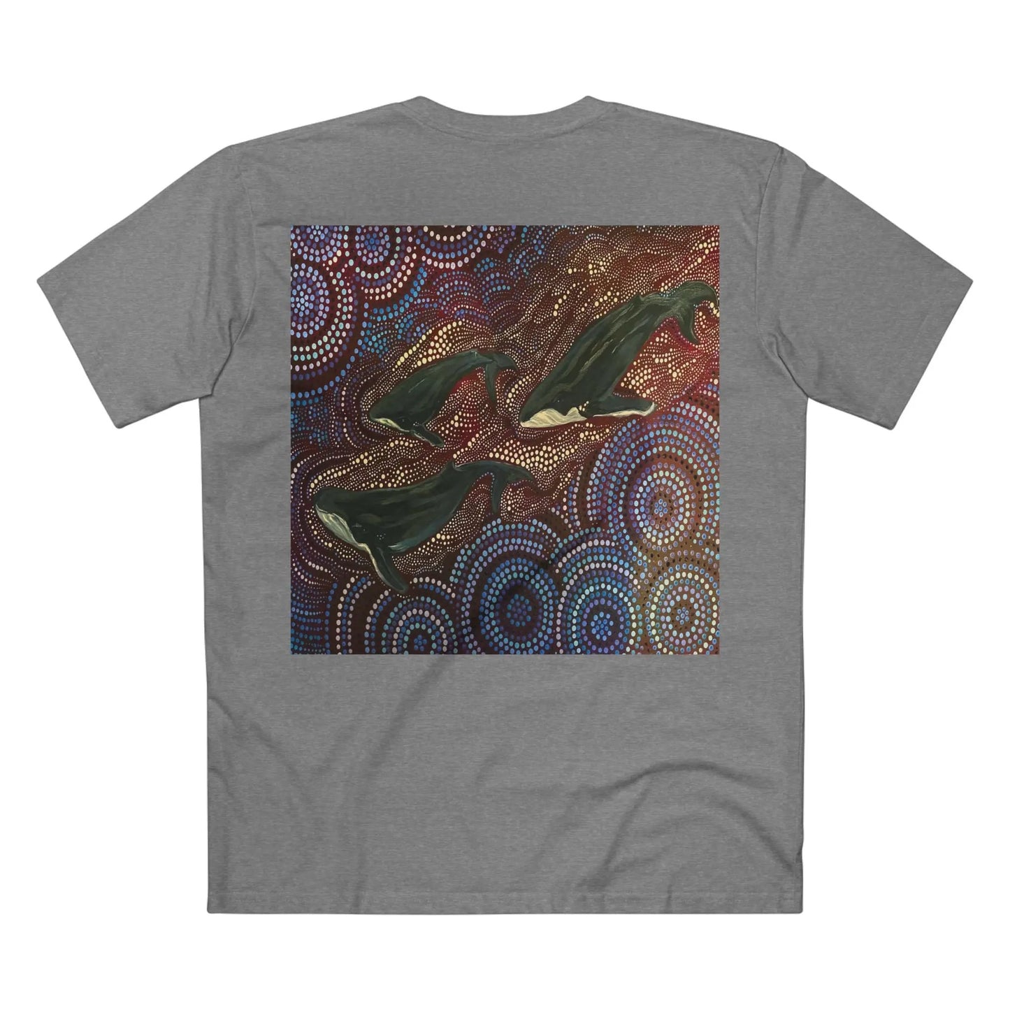 Long Reef Whales Custom Logo T-Shirt 