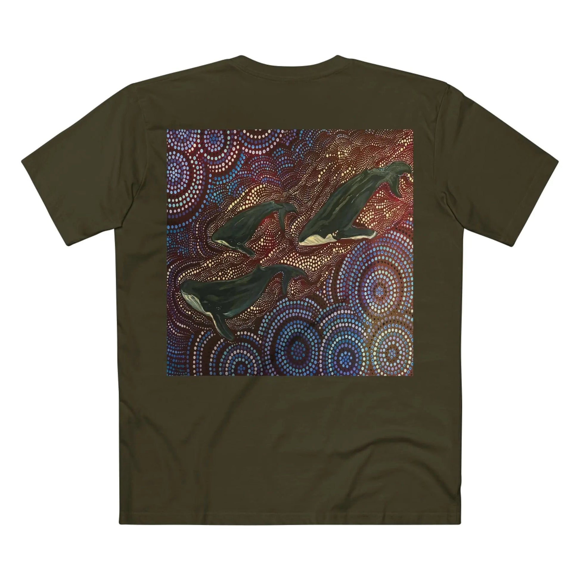 Long Reef Whales Custom Logo T-Shirt 