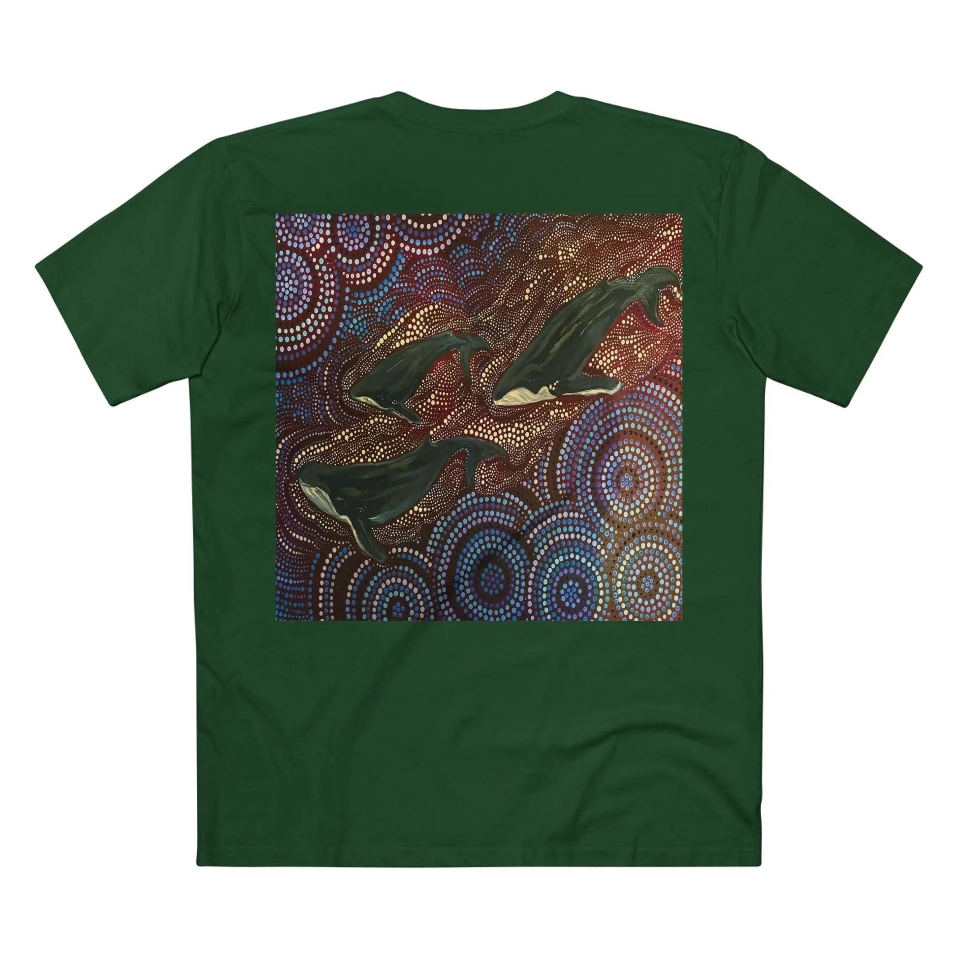 Long Reef Whales Custom Logo T-Shirt 