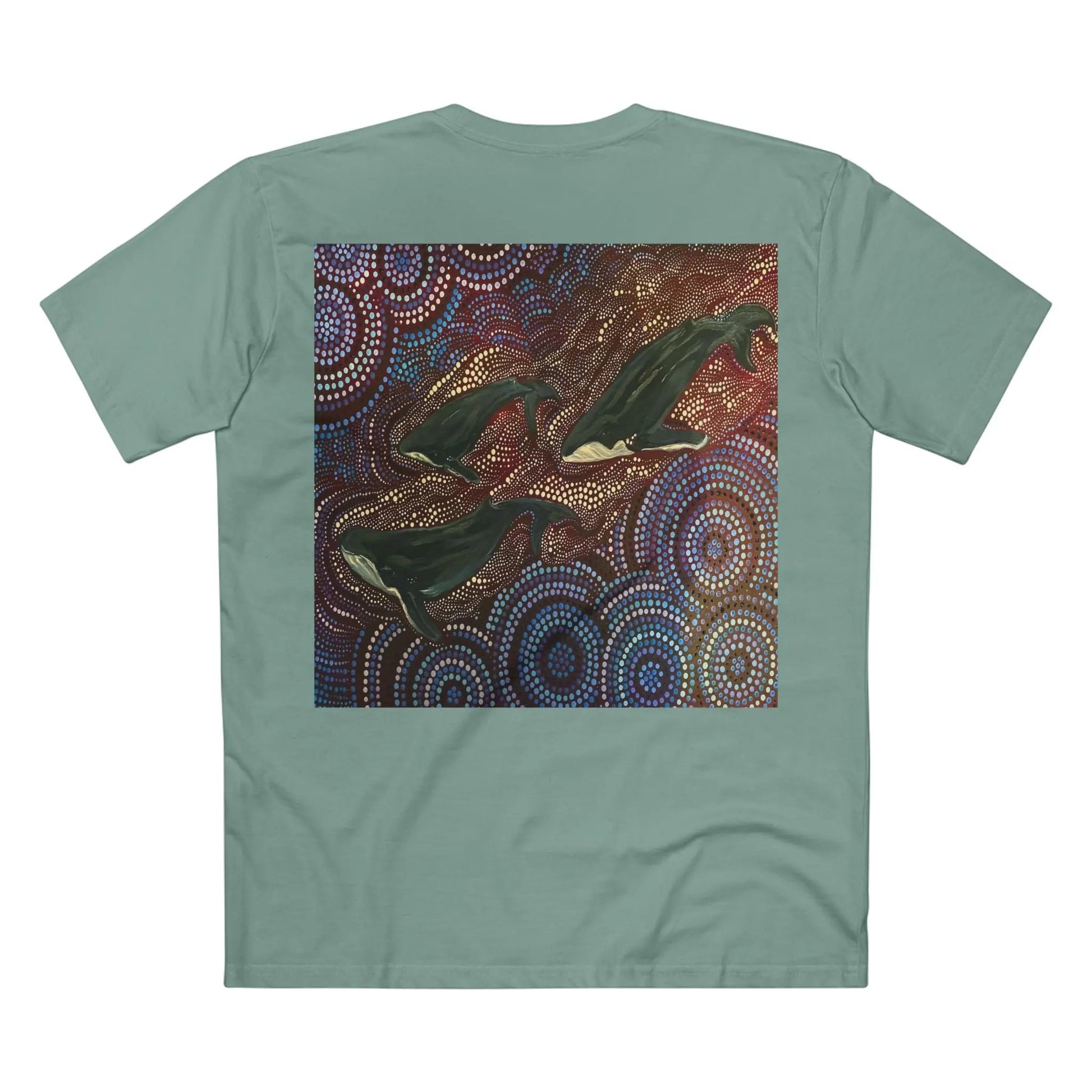 Long Reef Whales Custom Logo T-Shirt 