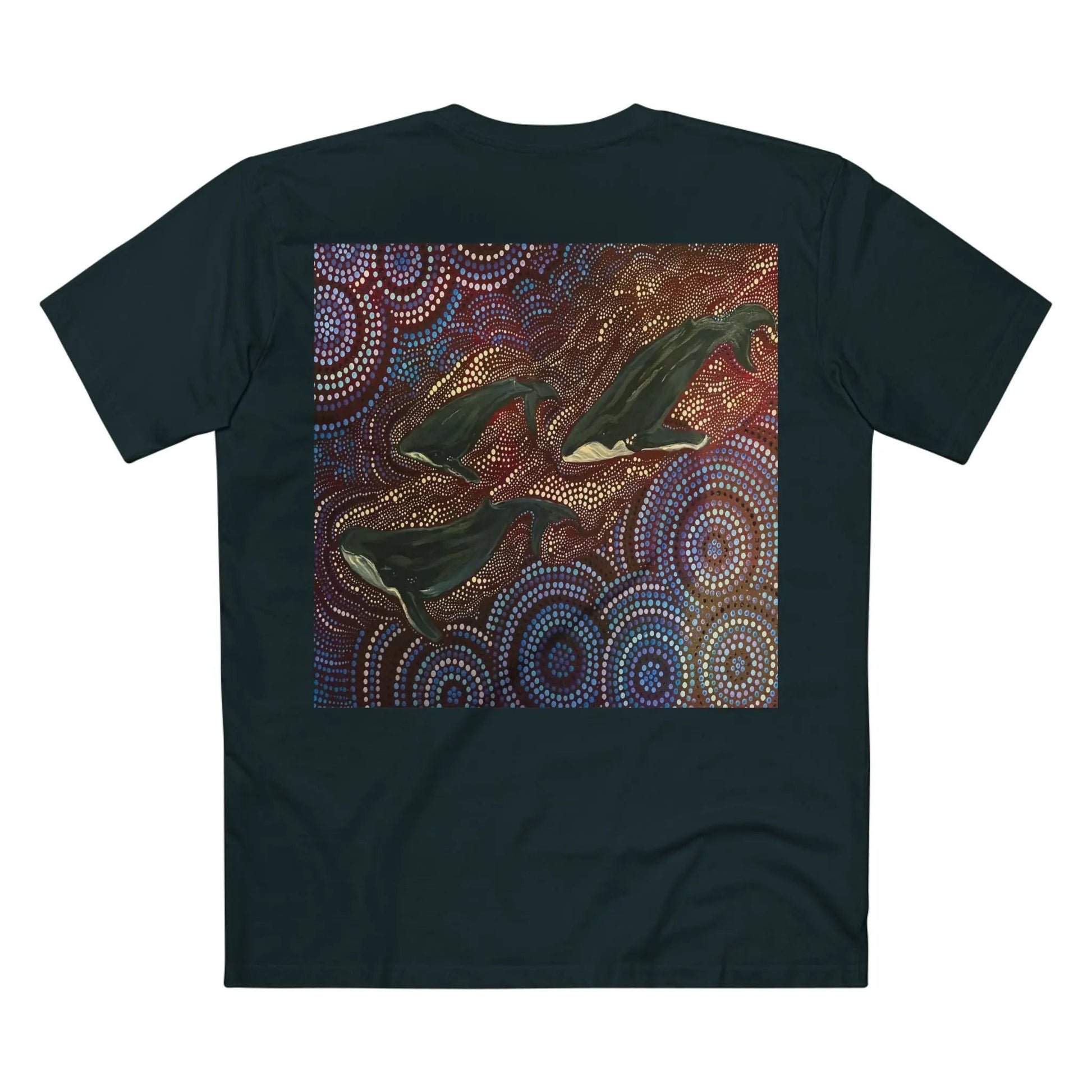 Long Reef Whales Custom Logo T-Shirt 
