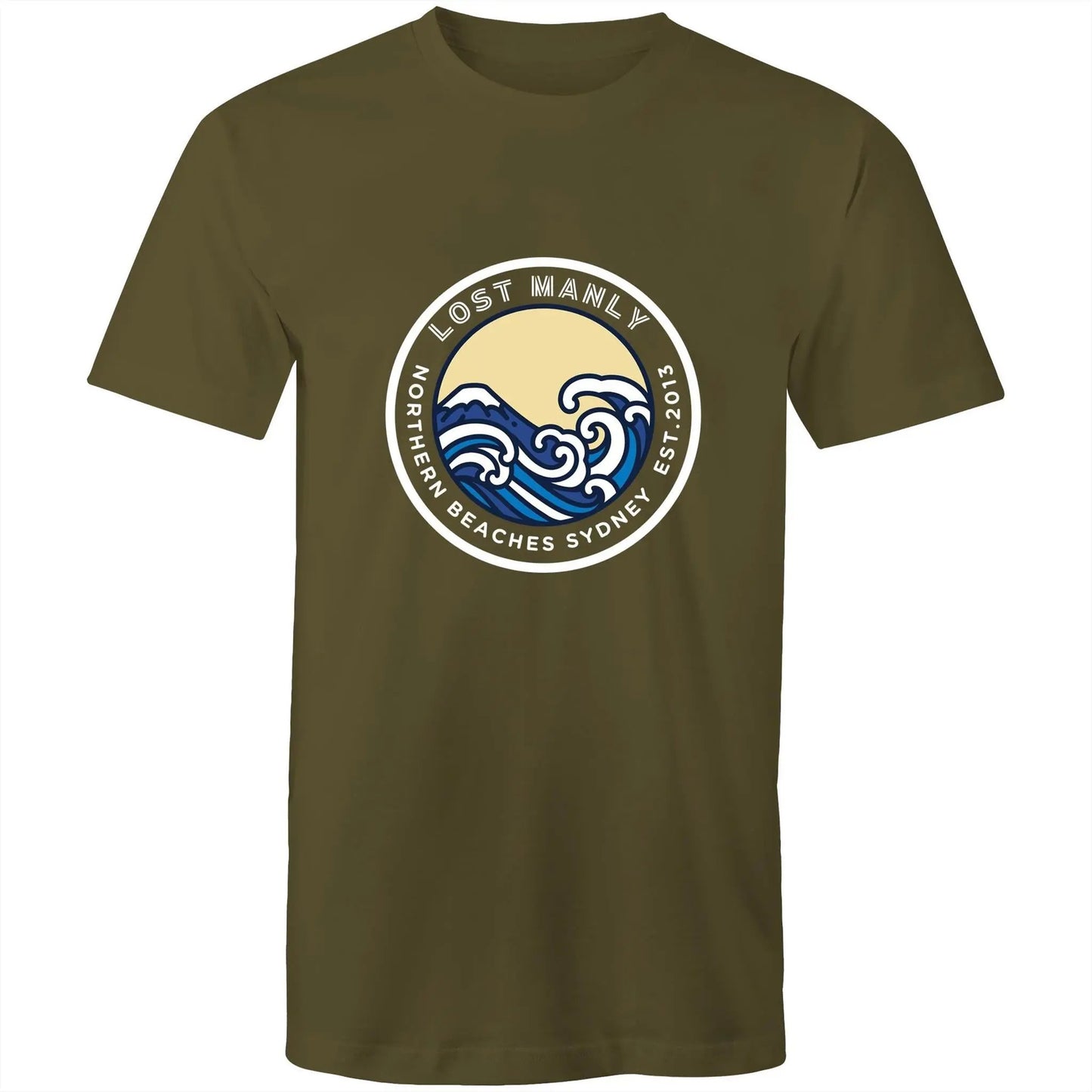 Lost Manly Logo T-Shirt 