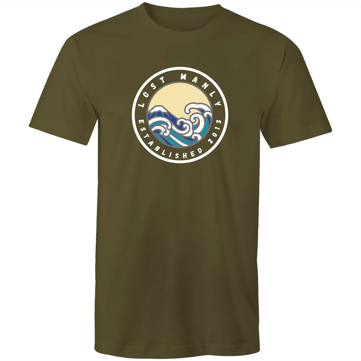 Lost Manly Logo T-Shirt 