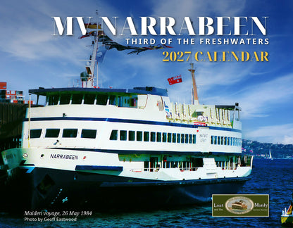 MV Narrabeen 2027 Calendar front cover – Lost Manly Emporium