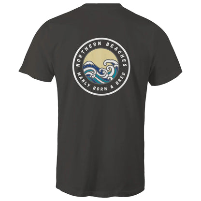 Manly Born and Bred Northern Beaches Sydney Australia Printed Logo T-Shirt 