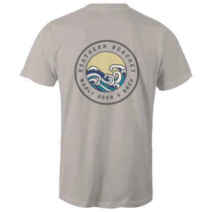 Manly Born and Bred Northern Beaches Sydney Australia Printed Logo T-Shirt 