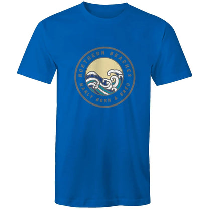 Manly Born n Bred Northern Beaches Sydney Australia Printed Logo T-Shirt 